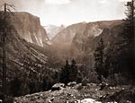 Entrance to Yosemite Valley, California, 1865