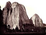 Cathedral Rock, Yosemite Valley, California, 1865