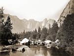 Yosemite Valley, Stream and Trees, California 1865