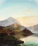 Charles Robert Leslie Scottish Loch, Sunset