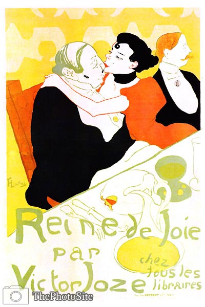 Henri de Toulouse-Lautrec, Reine de Joie Poster - Click Image to Close