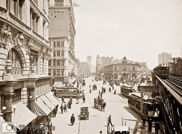 Herald Square New York City 1904 - Click Image to Close
