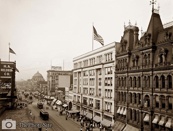 Main Street, Buffalo, New York in 1904 - Click Image to Close