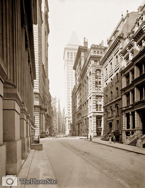 New York, N.Y. Wall Street 1910's - Click Image to Close