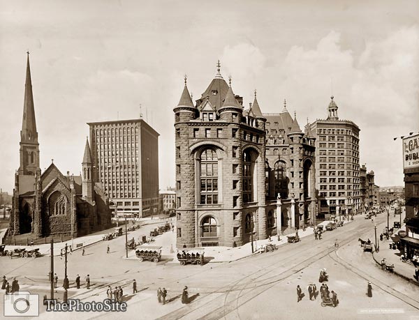 Shelton Square Buffalo New York, St. Paul's Episcopal Cathedral - Click Image to Close