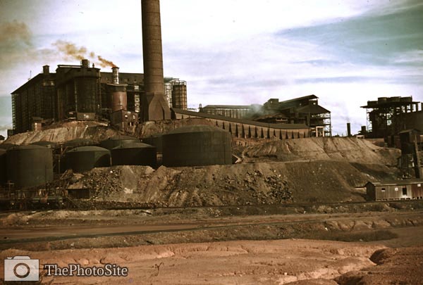 Tennessee, America. Sulphuric Acid Plant Copper Mining - Click Image to Close