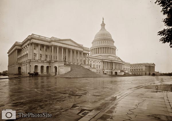 U.S. Capitol, Washington DC 1908 - Click Image to Close