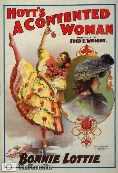 Hoyt's A contented woman 1899 Poster - Click Image to Close