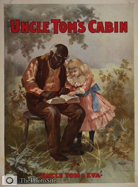 Uncle Tom's cabin, Theatrical Poster c1899. - Click Image to Close