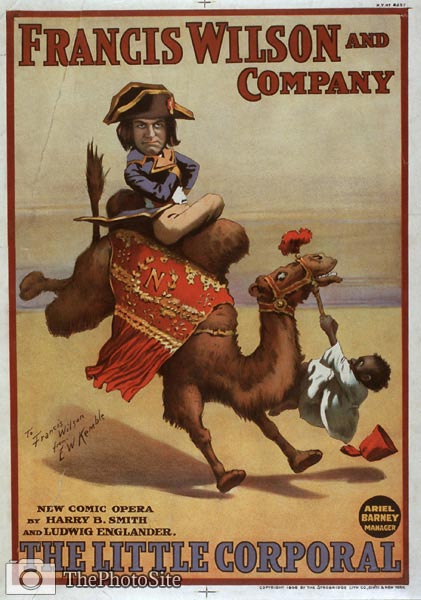 The Little Corporal Napoleon I on camel Poster - Click Image to Close