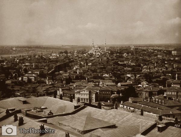 Old view of Isanbul - Click Image to Close