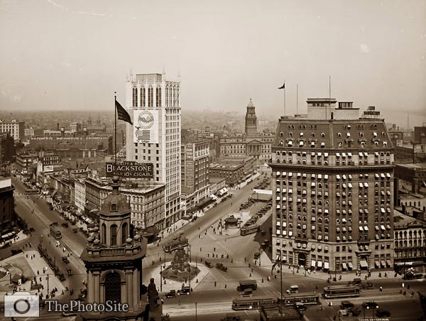 The Heart of Michigan Detroit, 1910's - Click Image to Close