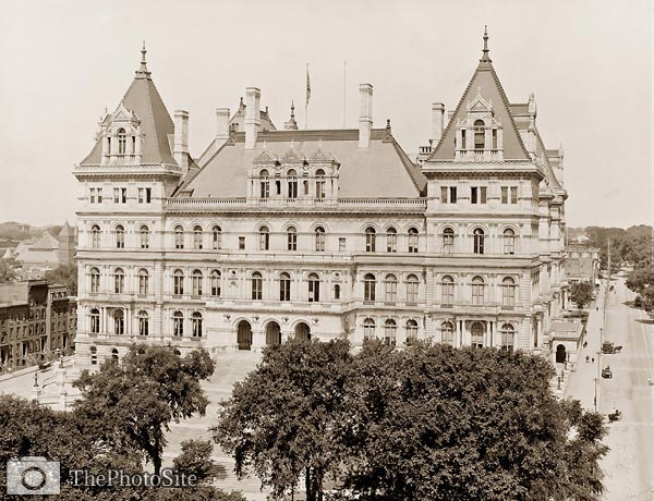 State Capitol, Albany, New York early 1900's - Click Image to Close