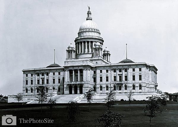 State Capitol, Providence, Rhode Island 1906 - Click Image to Close