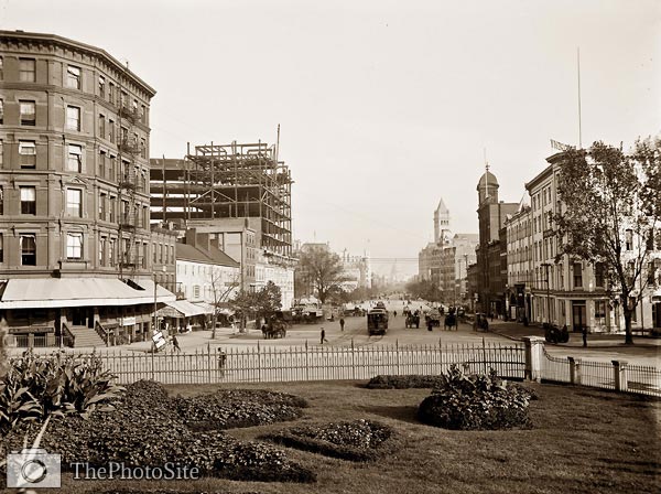 Pennsylvania Avenue from Treasury Building Washington DC - Click Image to Close