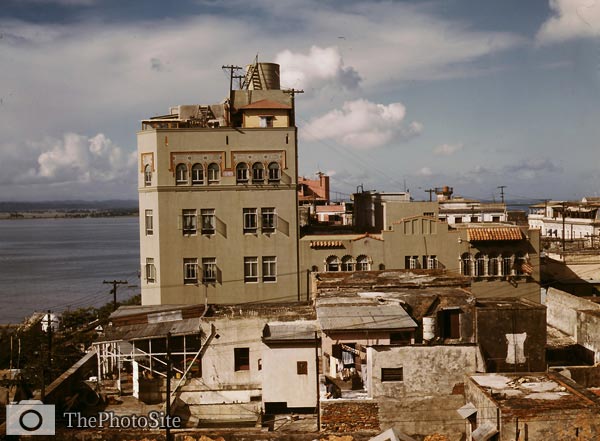 Old El Mundo newspaper building Puerto Rico San Juan - Click Image to Close