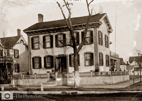 Abraham Lincoln house, Springfield Illinois - Click Image to Close