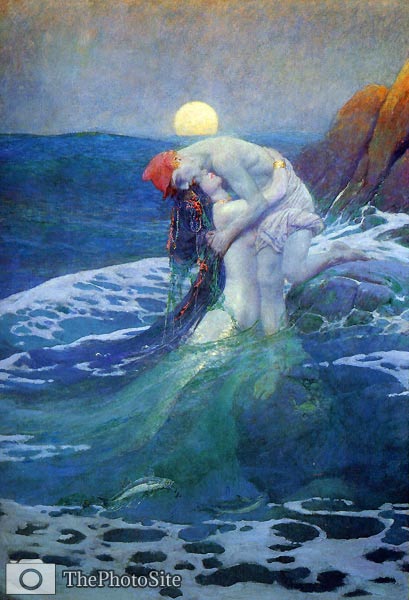 The mermaid Howard Pyle - Click Image to Close