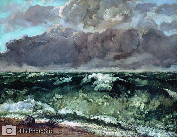 The Wave Gustave Caillebotte - Click Image to Close