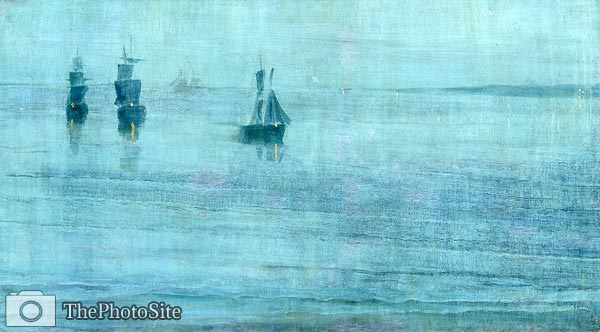The Solent, 1866 James Abbott McNeill Whistler - Click Image to Close