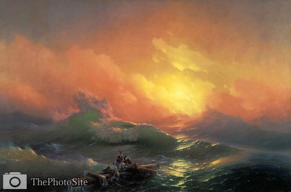 The Ninth Wave Ivan Aivazovsky - Click Image to Close