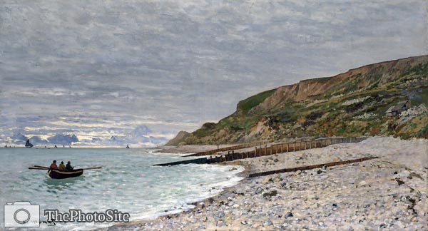 La Pointe de la Heve, Sainte-Adresse Claude Monet - Click Image to Close