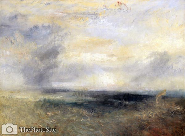 Margate, from the Sea Joseph Mallord William Turner - Click Image to Close