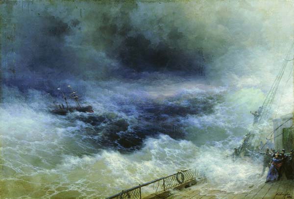 Ocean 1896 by Ivan Aivazovsky - Click Image to Close