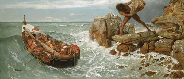 Odysseus and Polyphemus - Click Image to Close