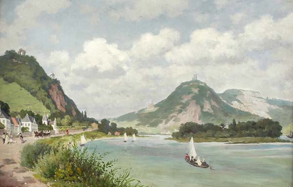 River landscape - Click Image to Close