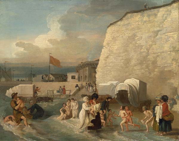 The Bathing Place at Ramsgate - Click Image to Close