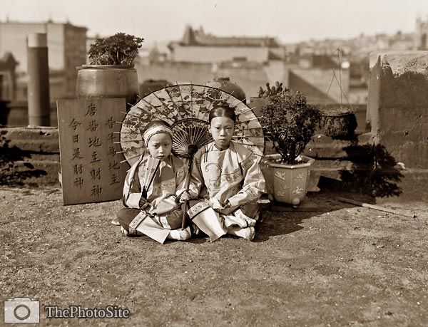 Chinese American Children 1901 - Click Image to Close