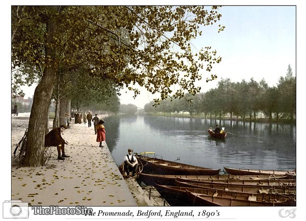 Promenade, Bedford, England - Click Image to Close