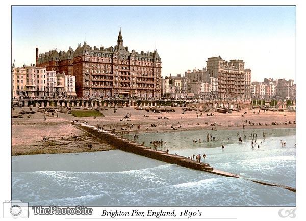 Brighton (from the Pier), England - Click Image to Close