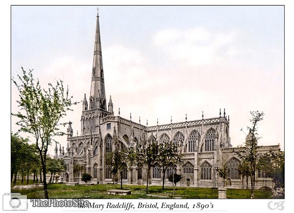 St. Mary Redcliffe Church, Bristol, England - Click Image to Close
