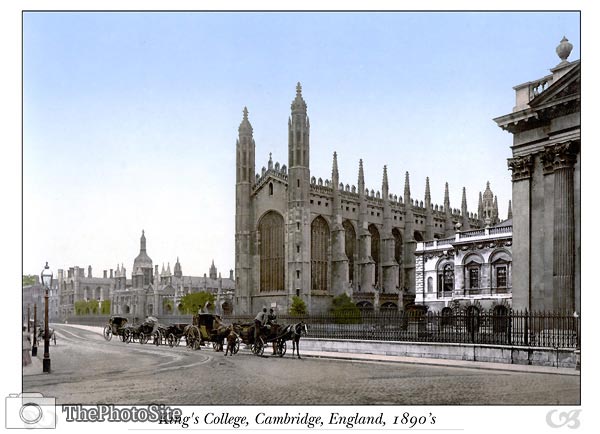 King's College, Cambridge, England - Click Image to Close