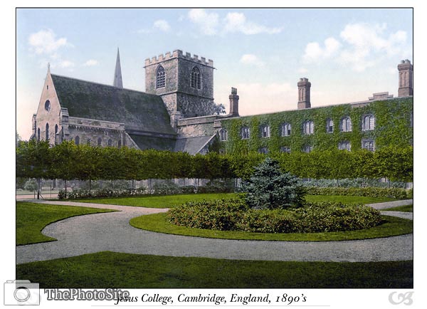 Jesus College, Cambridge, England - Click Image to Close