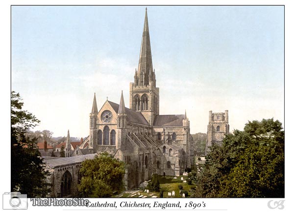 Chichester Cathedral, England - Click Image to Close