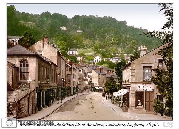 Matlock South Parade and Heights of Abraham, Derbyshire - Click Image to Close