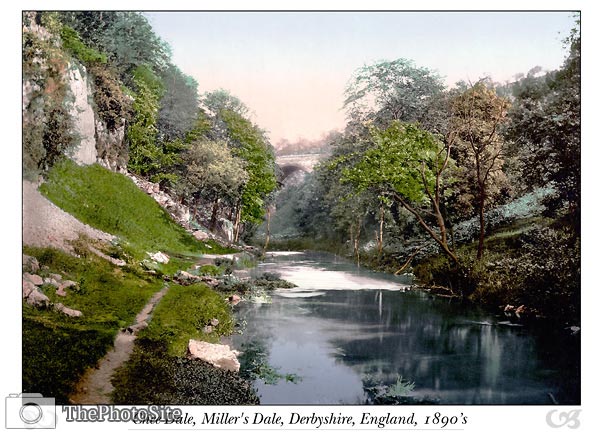Chee Dale, Millers Dale, Derbyshire, England - Click Image to Close