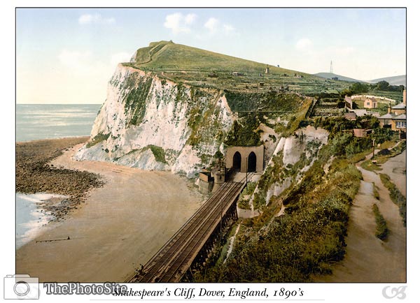 Shakespeare's Cliff, Dover, England - Click Image to Close