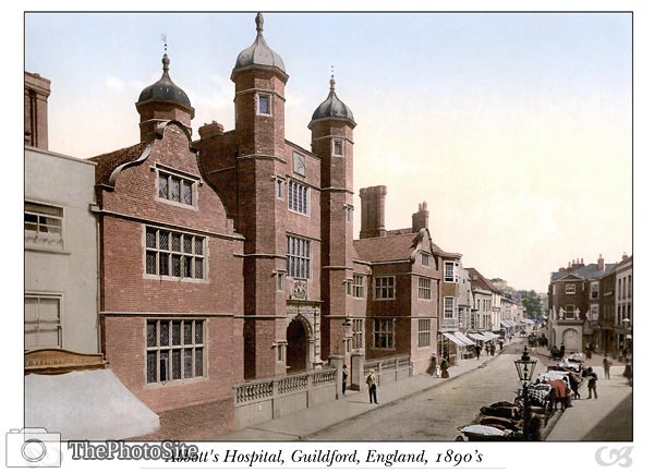 Abbott's Hospital, Guildford, England - Click Image to Close