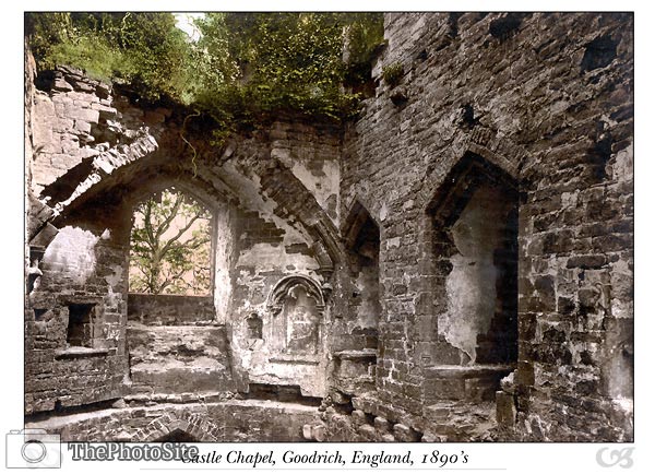 Goodrich Castle, The Chapel, England - Click Image to Close