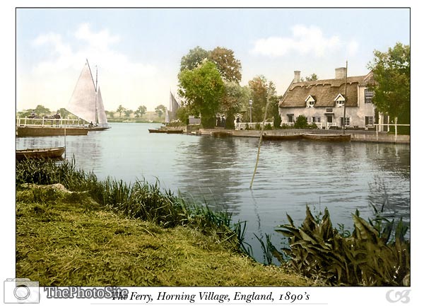 The Ferry, Horning Village, England - Click Image to Close