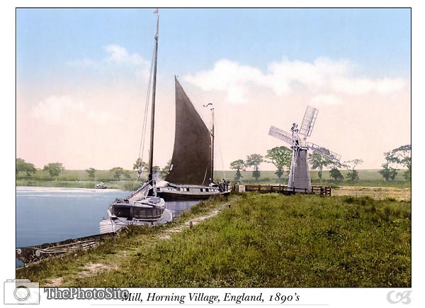 Horning Village Mill, Norfolk - Click Image to Close