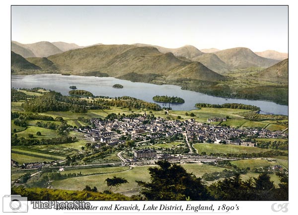 Derwentwater and Keswick, Lake District, England - Click Image to Close