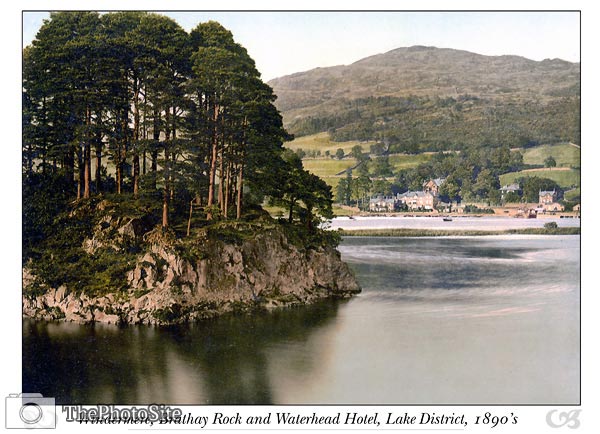Windermere, Brathay Rock and Waterhead Hotel, Lake District, Eng - Click Image to Close