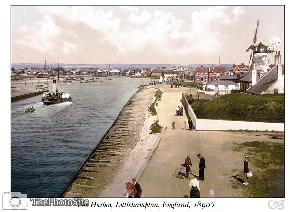 Littlehampton Harbour, England - Click Image to Close
