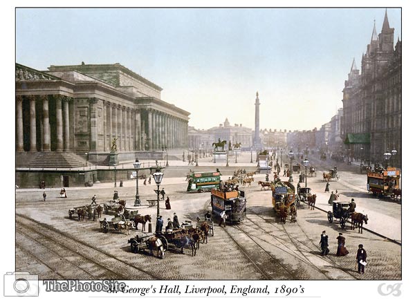 St. George's Hall, Liverpool, England - Click Image to Close