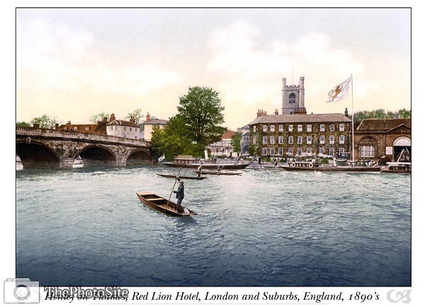 Henley on Thames, Red Lion Hotel, London and suburbs, England - Click Image to Close
